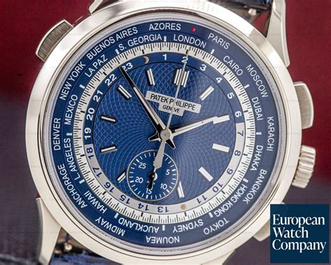 patek philippe world time chronograph.